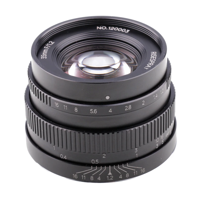 Объектив для фотоаппарата 35 мм F1.2 Prime Olympus Panasonic Micro 4/3 M4/3|Объективы фотоаппаратов| |