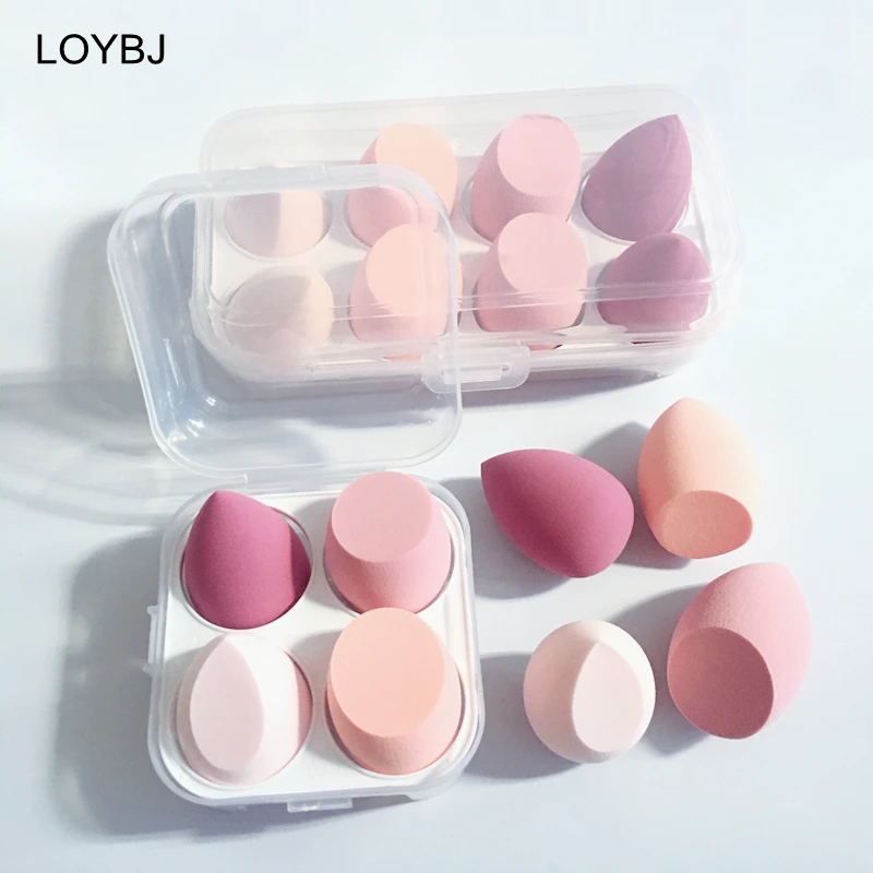 LOYBJ Cosmetic Puff Set Beauty Egg Blender Smooth Makeup Sponge Powder Liquid Foundation Concealer Cream Women Face Make Up Tool makeup sponge set makeup sponge powder puff makeup puff makeup tool set makeup puff set powder puff set cosmetic powder puff set