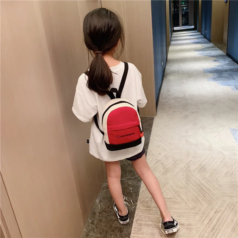 

Children Mini Cute gong zhu bao Bag Boy Canvas Backpack Small Bookbag GIRL'S Kindergarten Unisex Backpack Fashion