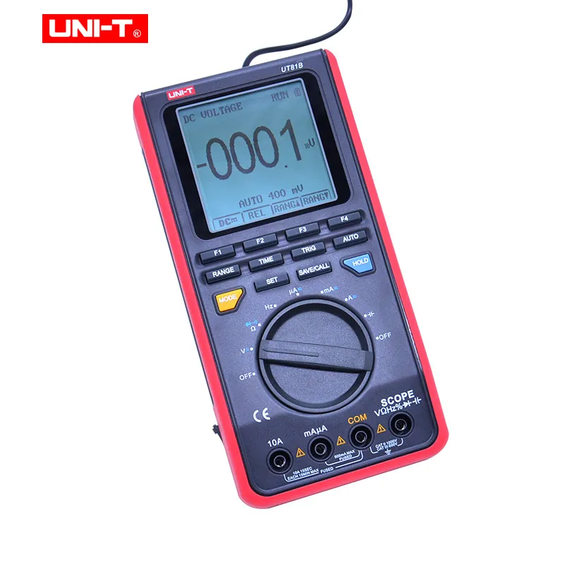 Цифровой мультиметр UT81B портативный цифровой с USB/ЖК дисплеем тестер