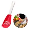 1 red Colander Spoon