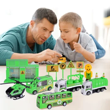 

Car Toys Inertia Pull Back Simulation Engineering Vehicle Aircraft Model Kid for Children Early Learning Supplies