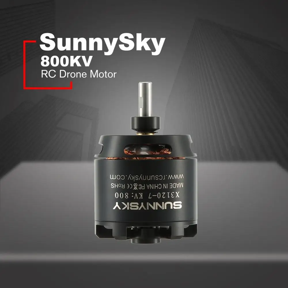 SUNNYSKY X3120 800KV/1100KV бесщеточный двигатель для неподвижного крыла 3D RC Дрон Вертолет Самолет Запчасти Аксессуары
