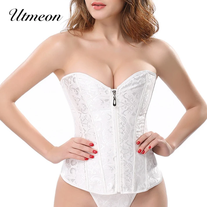 Sexy Women Lacing Top Shape White Corset Crop Top Corset Sexy Lingerie  Bustier - Bustiers u0026 Corsets - AliExpress