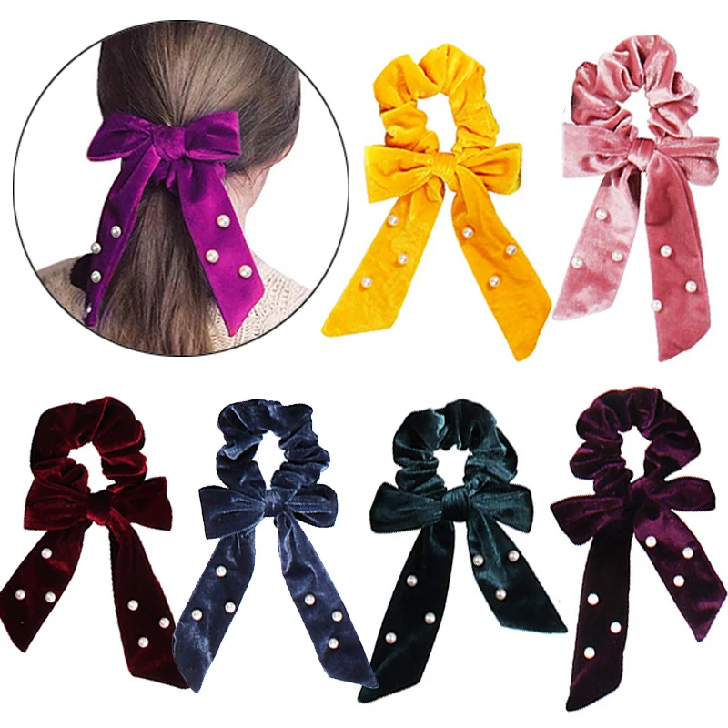 12 цветов лента для волос Бабочка веревка 1 шт. мягкая регулируемая эластичная