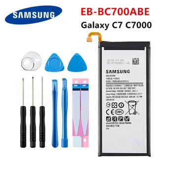 

SAMSUNG Orginal EB-BC700ABE 3300mAh Battery For Samsung Galaxy C7 C7000 C7010 C7018 C7 Pro Duos SM-C701F/DS SM-C700 +Tools