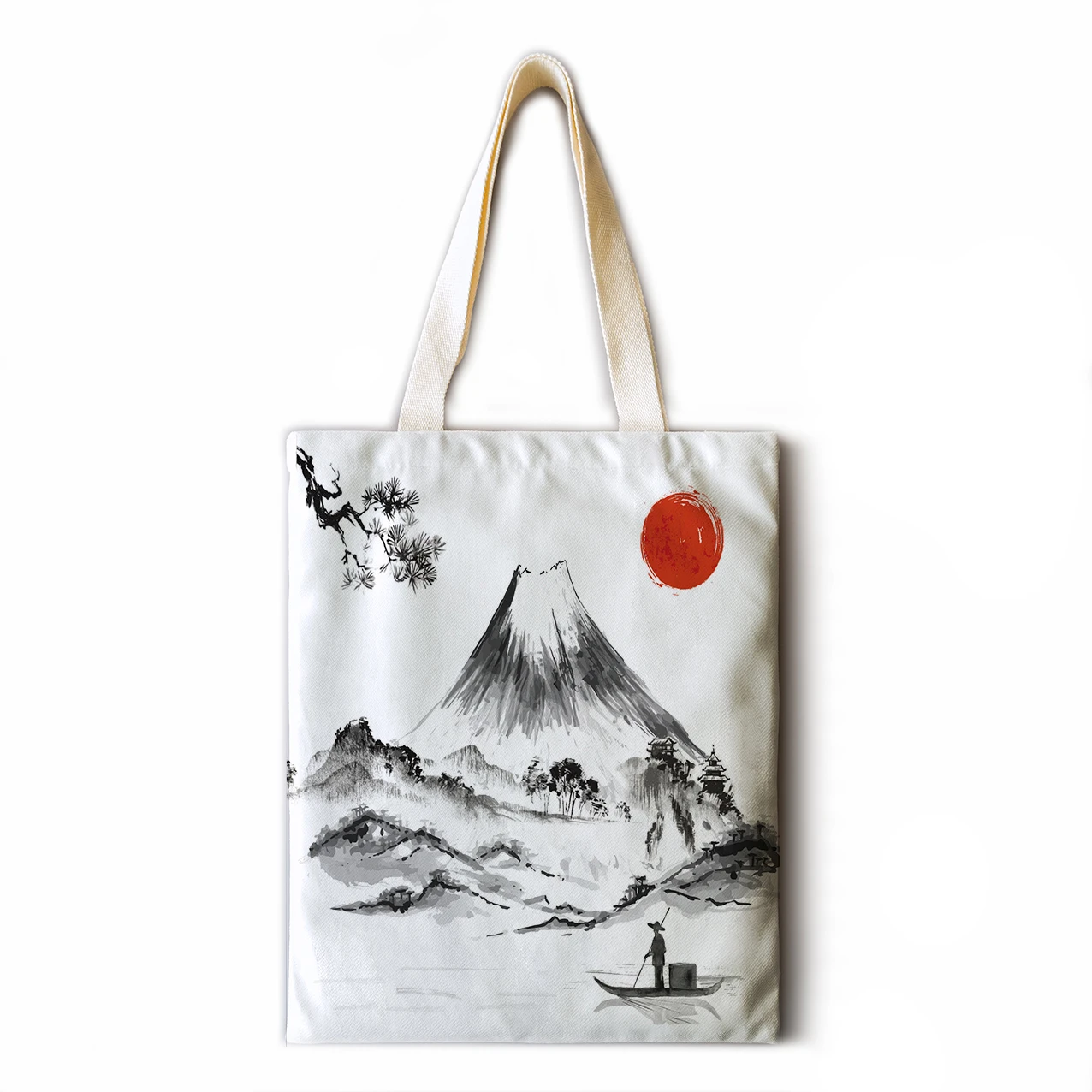 

Japanese style ladies shoulder bag cotton linen handbag mini bag simple mini messenger bag casual messenger bag
