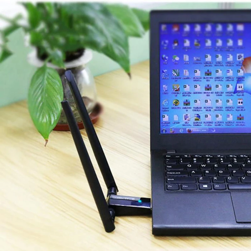 Ac 1200 м двухдиапазонный беспроводной Usb3.0 Wifi адаптер антенны сети карты для настольного ноутбука Winxp/7/8/8,1/10