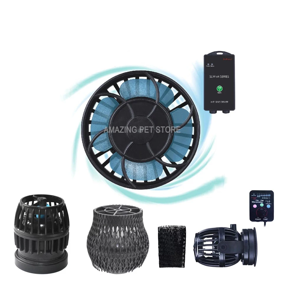 Jebao WiFi программа морской аквариум Коралловый риф волнообразователь SW2 SW4 SW8 SW15 RW4 RW8