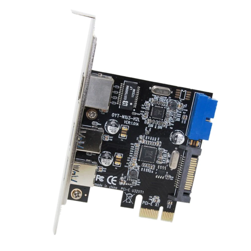 HOT-USB 3,0 Ethernet адаптер 3 Порты и разъёмы USB 3,0 концентратор 10/100/1000 Мбит/с PCI-E на RJ45 гигабитный сетевой адаптер Usb Ethernet сетевой