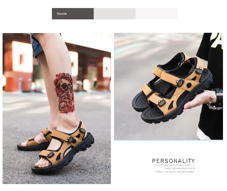 New Style Summer Sandals Students Versatile Sandals Men Korean-style Sports Casual Teenager Viet Nam Sandals