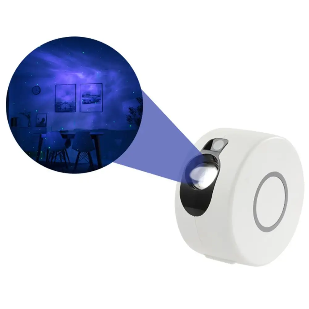 

3-in-1 Starry Sky Projection Lamp With Remote Control Perfectly Combines The Stars Moon And Nebula #D0