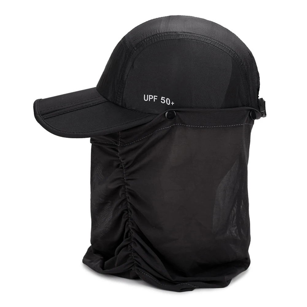 

Headgear Sun Hat Cycling Printed Universal Anti UV Fishing Protective Detachable Quick Dry Outdoor Windproof Face Mask Foldable