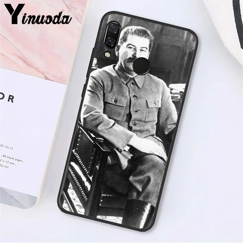 Yinuoda Главнокомандующем русской армии Сталин чехол для телефона для Xiaomi Redmi8 4X 6A S2 Go Redmi 5 5Plus Note8 Note5 7 Note8Pro