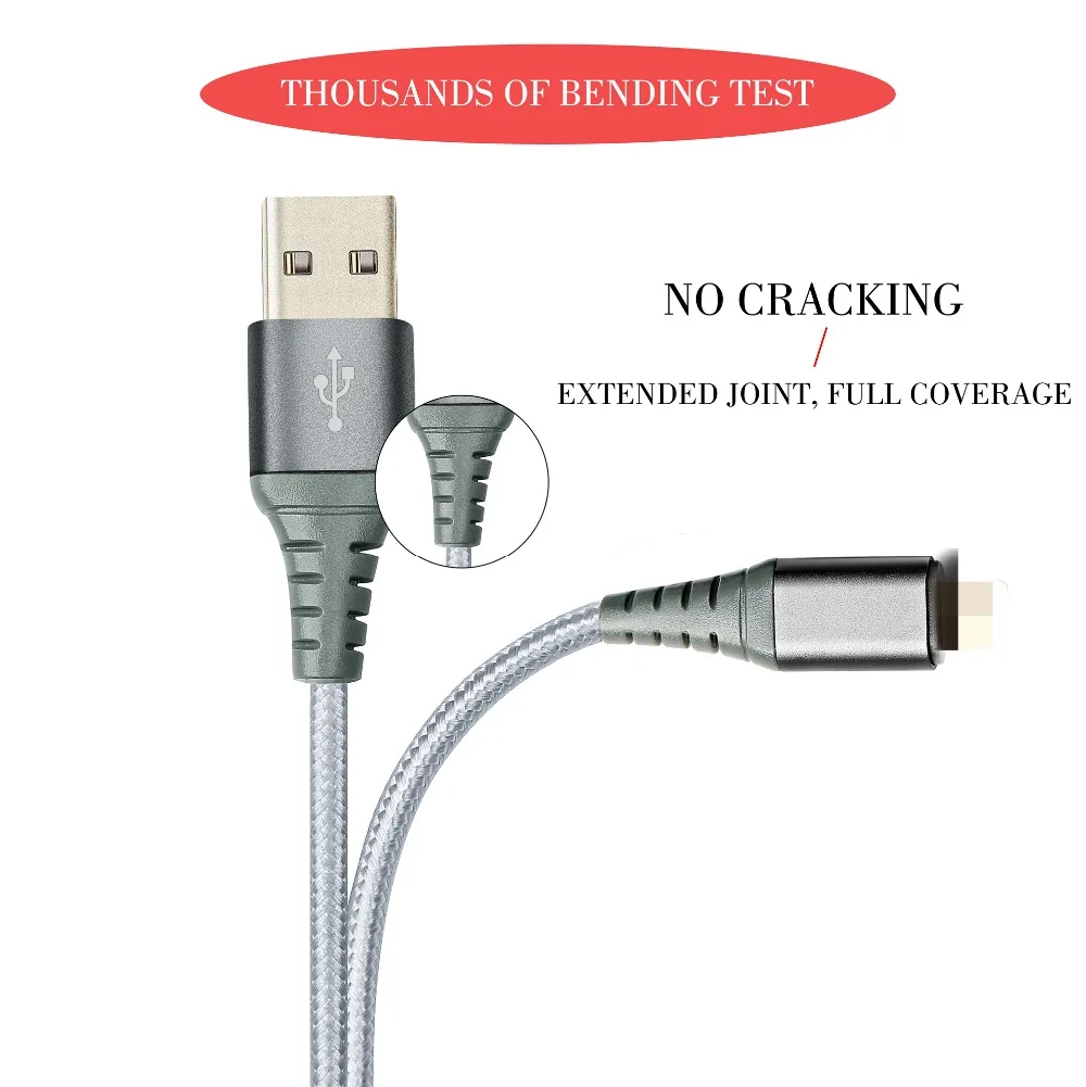 NATTHSWE USB кабель для iPhone Xs Max Xr X 8 7 6 6s 5 5S iPad Быстрая зарядка кабель для мобильного телефона для iPhone