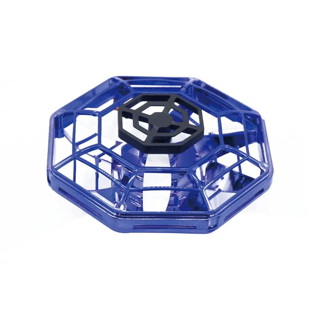 

Mini Gyro ufo drone With Led Light Hand Induction Intelligent Pocket Spinner dron Model electronic rotating plane Toys for boys
