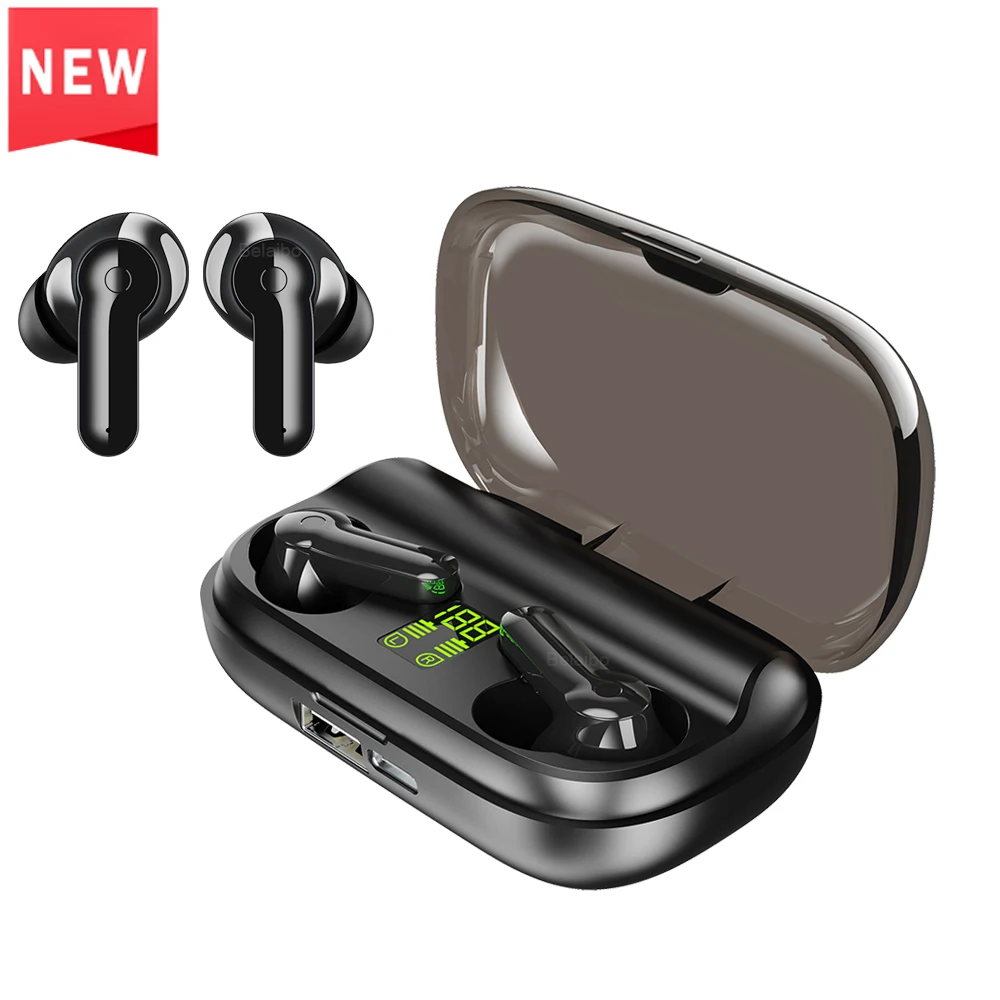 Новый Беспроводной Bluetooth наушники V5.0 сенсорный Управление спортивные стерео для