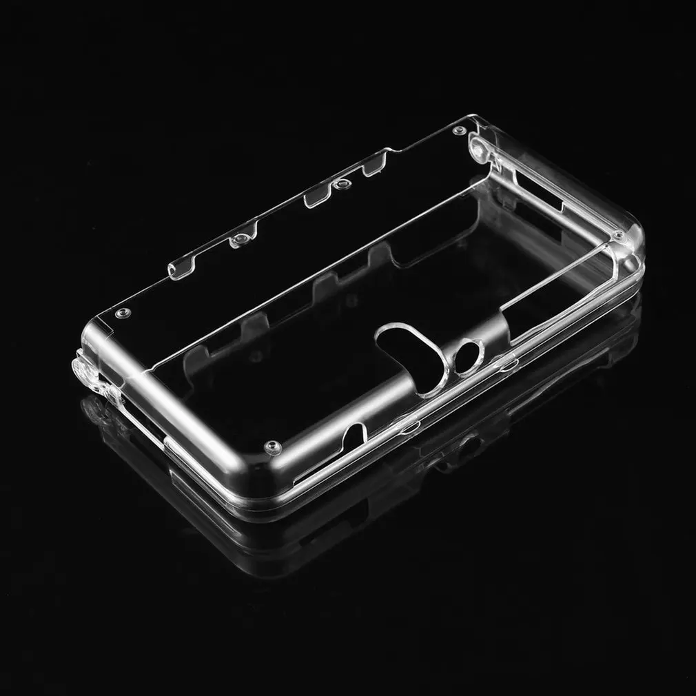 

Protective Lightweight Rigid Plastic Clear Crystal Hard Shell Skin Case Cover For Nintendo New 3DS Console & Games Dropshipping