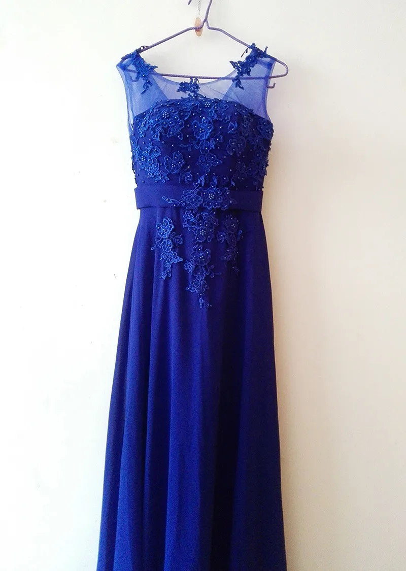 Long Chiffon Bridesmaid Dress Gown Floor-Length Formal Bridesmaid Dresses