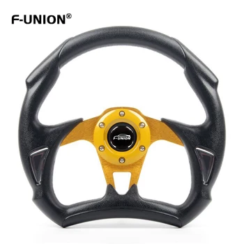 

Universal Auto Racing Steering Wheels Honda Civic Steering Wheels PVC 13 inch Drifting Sport Steering Wheel With Logo
