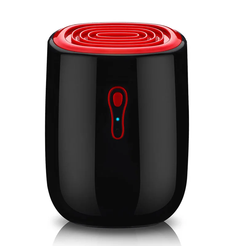 

Red Color Dehumidifier For Home Mini Dehumidifiers Air Dryer Ultra-Quiet Clothes Dryers Moisture Absorber 500ml