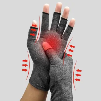 

1Pair Hand Arthritis Therapy Compression Gloves Washable Relieve Joint Pain Symptoms Lightweight Therapy Gloves
