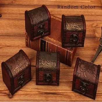 

2018 new Portable Antique European makeup organizer Storage Box organizador Box For homeScene Shooting Decoration dropshipping