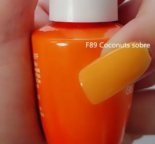 New package 15 ml LED UV Gel opie love Nail Lacquer Varnish Permanent opies Gel Varnish gels(need lamp dry - Цвет: NEW F90