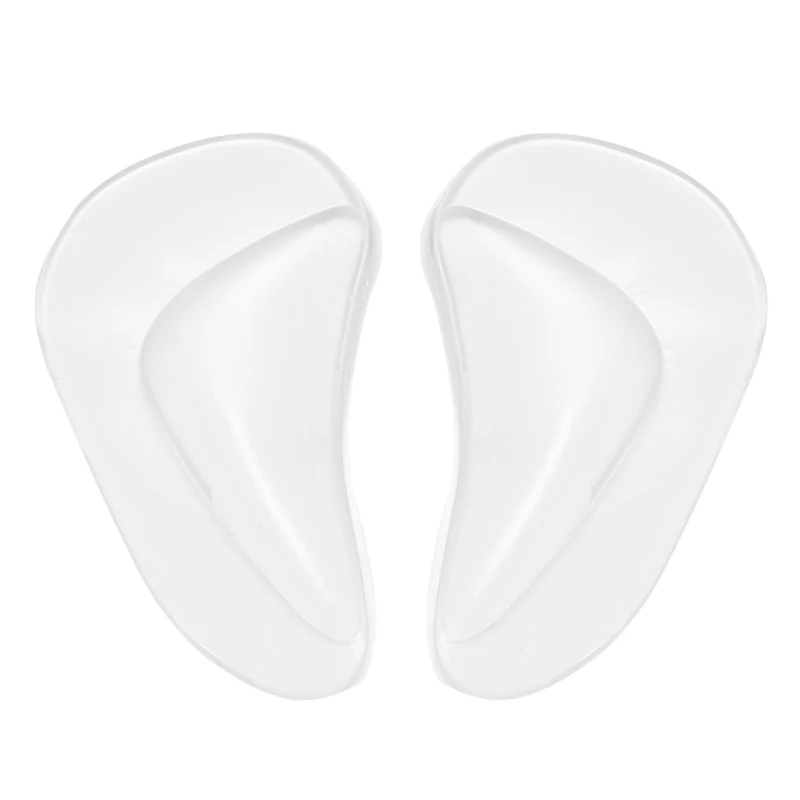 Transparent L 1 пара, профессиональные стельки для стопы, ортопедическая поддержка, стелька для ног, пластина для плоскостопия, корректирующая обувь, подушка для ухода за ногами, стельки - Цвет: Transparent L