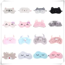 

Sleeping Eye Mask Unicorn Sleep Night Mask Plush Cute Eye Patch Sort Band Aid Dream Cover For Girl Relax Travel Health Blindfold