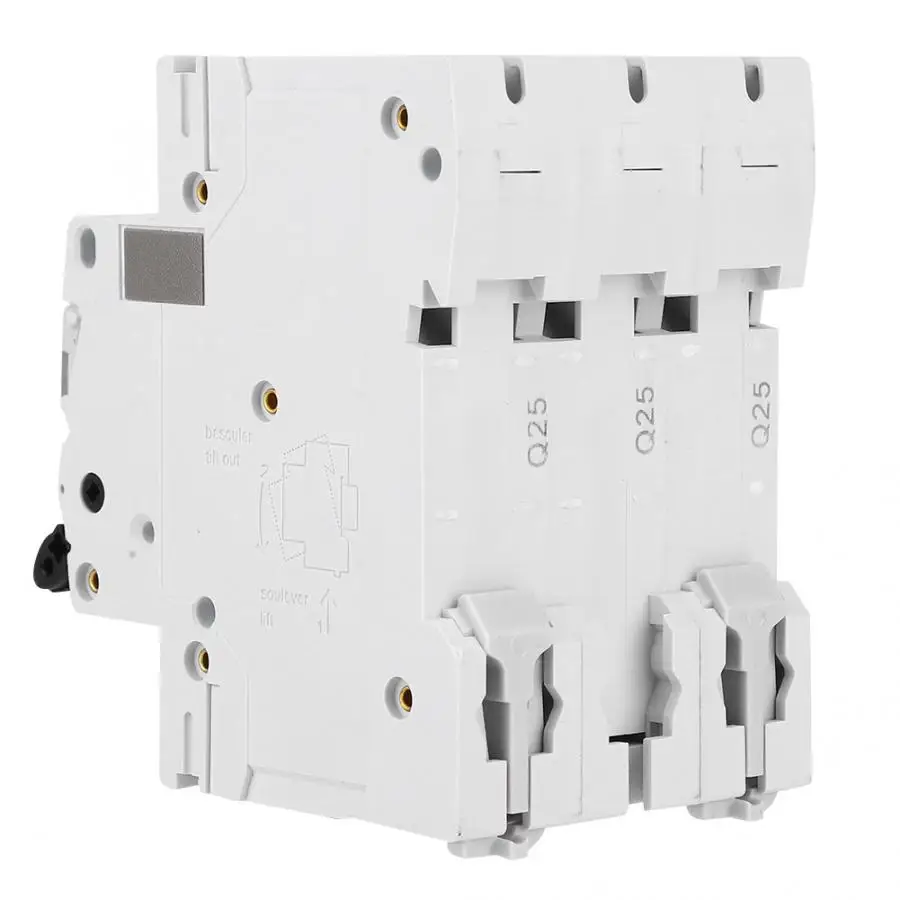 3P AC mcb мини-выключатель GYM9-C65 400 В 6A 10A 20A высококачественный автоматический выключатель
