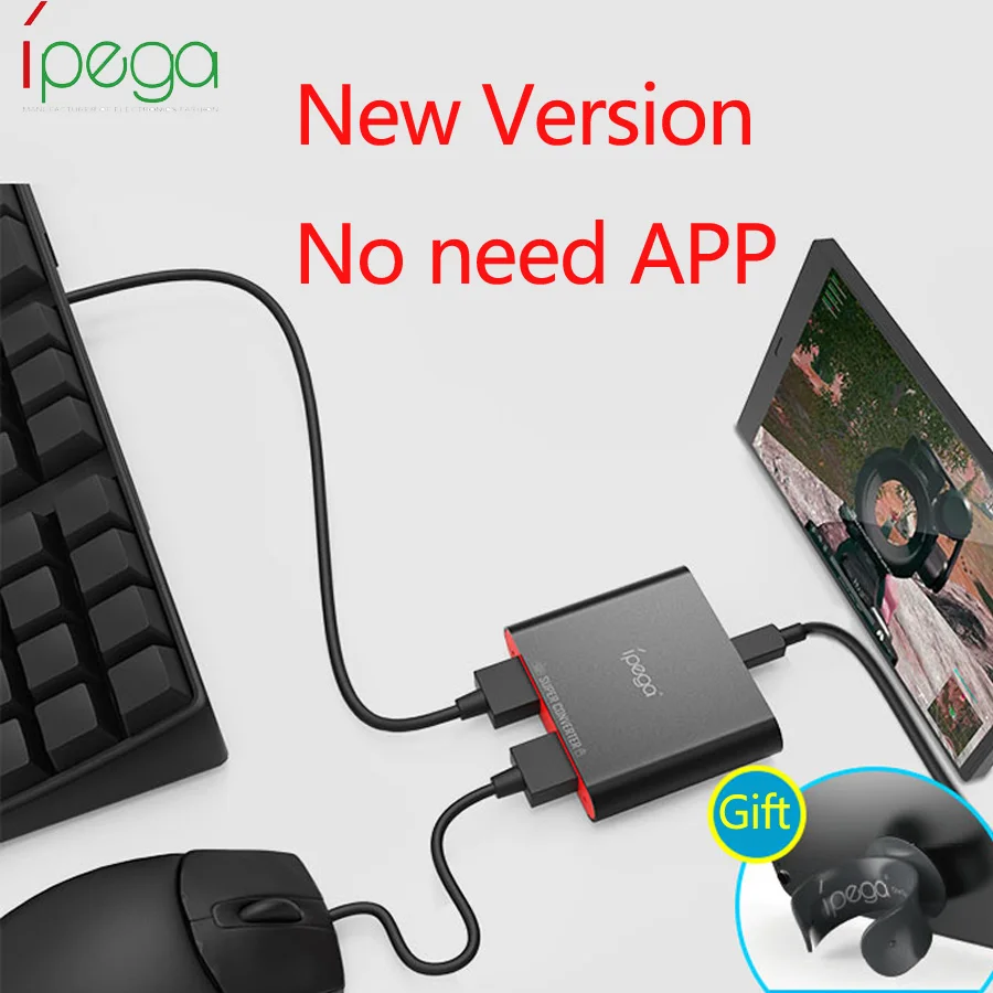 Обновленный ipega 9116 Super Mouse & Keyboard конвертер Bluetooth 4 0 для iPhone Huawei PUBG Fortnite 2020|Запасные