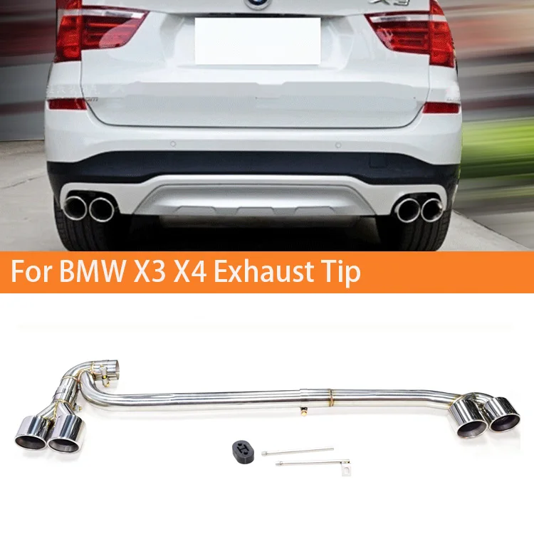 Exhaust Tip For Bmw F30 320i 318i M Sport Non M Sport Stainless Steel Car  Exhaust Pipe Muffler Tip For 3 Series In 2013-2016 - Mufflers - AliExpress