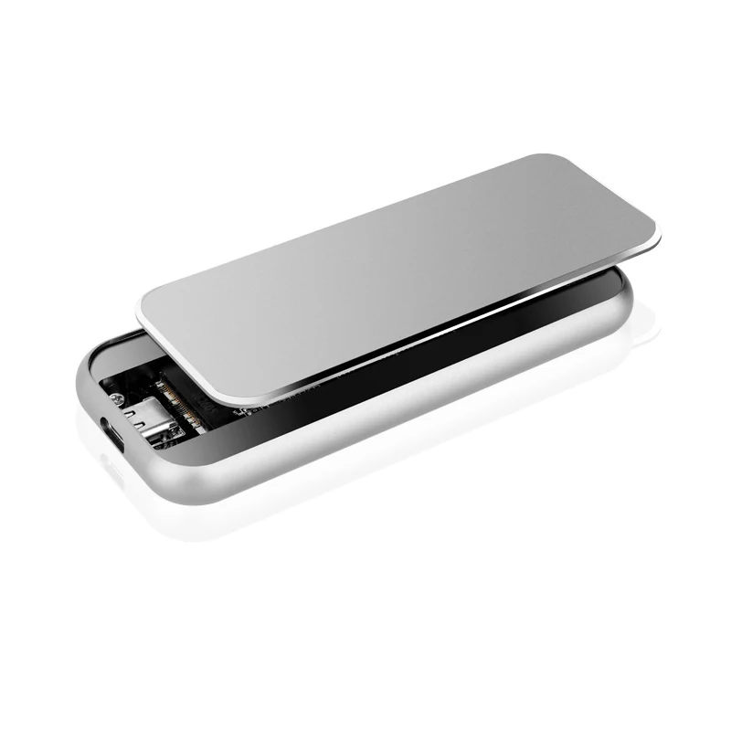  H1111Z aluminio tipo c NVME M2 adaptador tarjeta HDD carcasa SSD caja de disco duro móvil tipo c 10