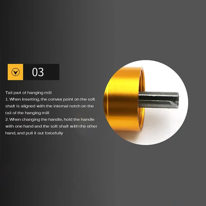 Lemonbest 0,3-6,5 мм ручка вращающиеся инструменты вал аксессуар Мини патрон для гибкой ручка переключения шлифовальный станок