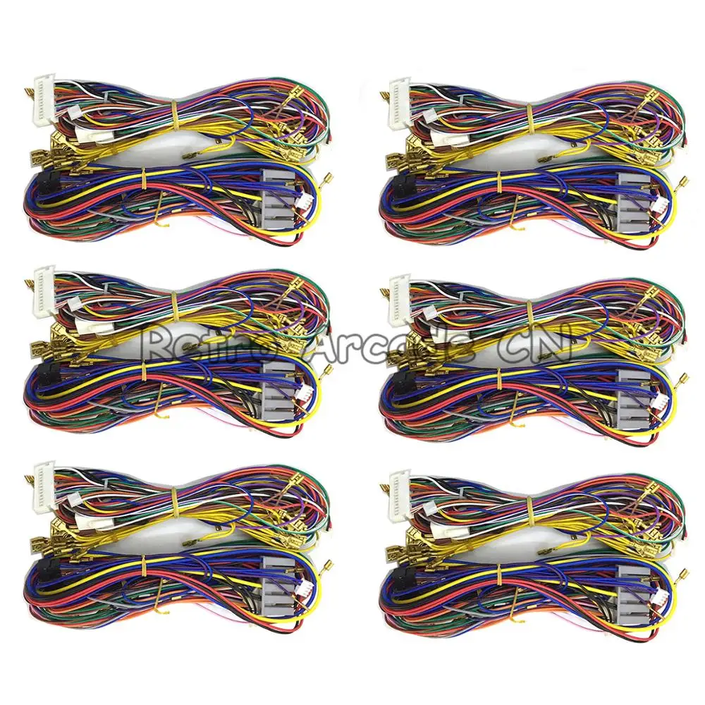 

6 Set of Cables for Fruit King 4 VIDEO SLOT GAME PCB Board arcade slot game machine