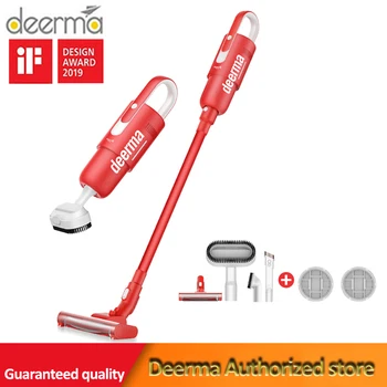 

Luxury Deerma VC21 Handheld Wireless Vacuum Cleaner 0.6L 5500pa Suction Light Weight Aspirator Cleaner Machine Low Noise