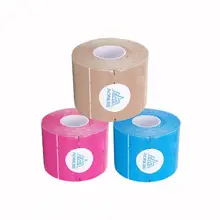 Эластичная бандажная лента мышечная боль лента для снятия напряжения атлетическое восстановление эластичная лента Атлетическая обвязка бинт спортивные мышечные наклейки