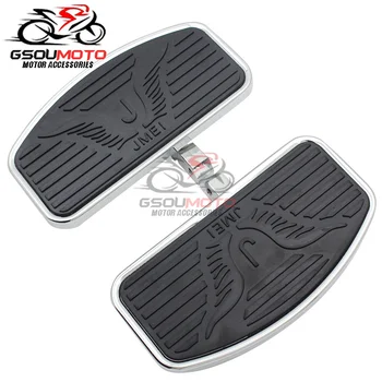 

Motorcycle 242mm Rear Passenger Floorboards Footboards Footrest For Hon da Shadow VT 400 750 ACE Classic Custom Eagle 04 - 12 11