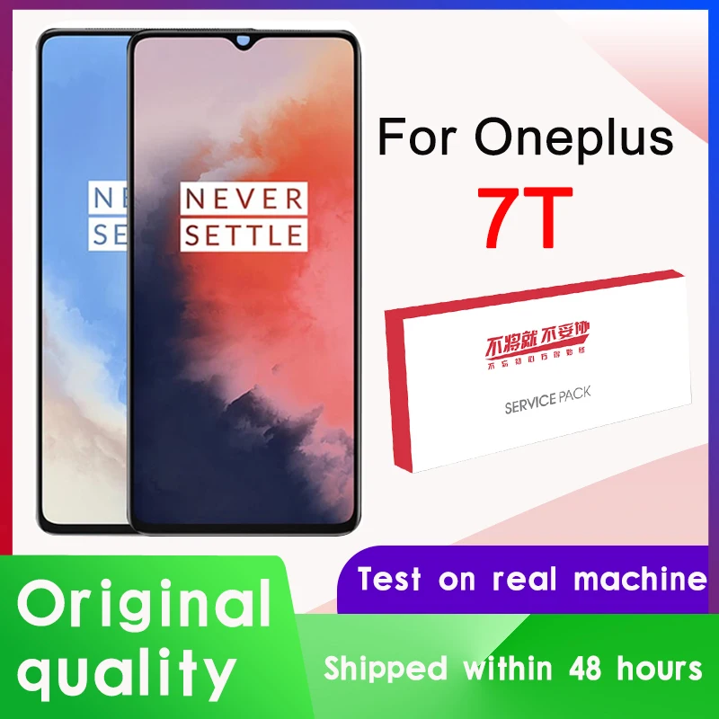 Digitizer-Assembly Lcd-Display Touch-Screen Oneplus 7t AMOLED 100%Original Ce for 1--7t