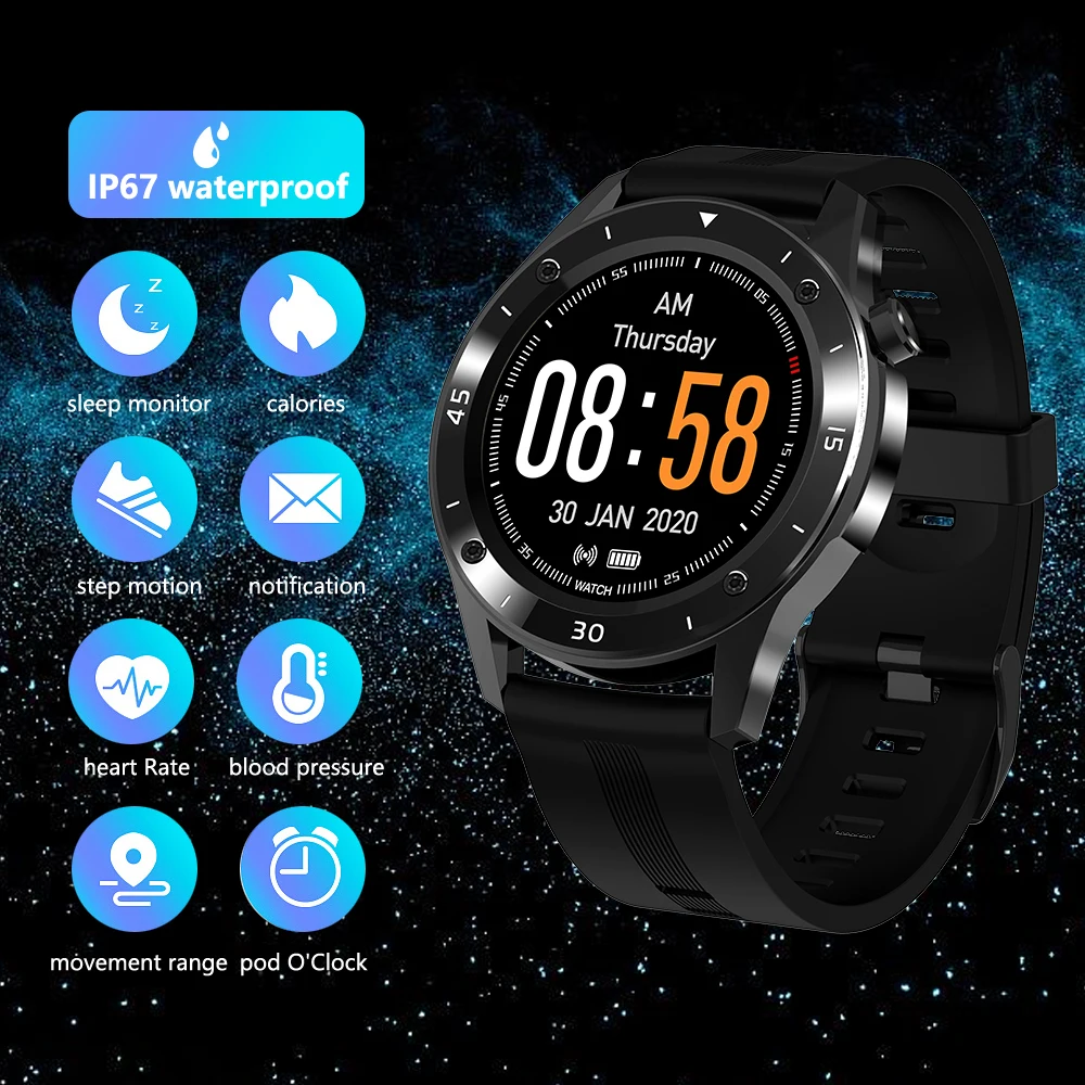 Caldo Di Vendita Di Smart Orologio Degli Uomini Del Braccialetto Fitness Activity Tracker Donne Dispositivi Indossabili Smartwatch Banda Monitor Di Fr