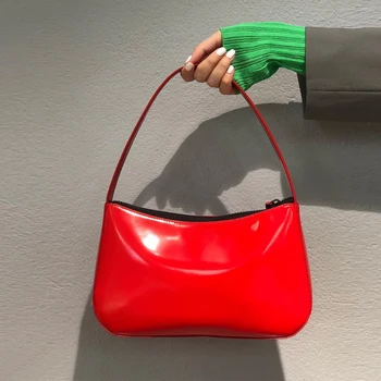

Underarm Bag Women 2020 New Shiny Tiger Pattern Baguette Summer Shoulder-bag Handbags Simplicity Vinateg A056