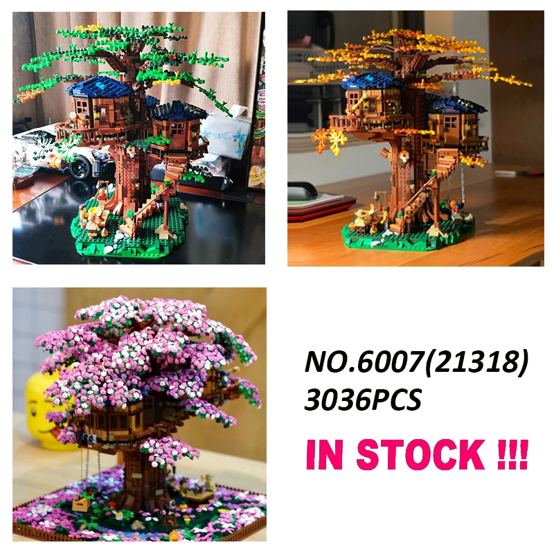 

Tree House 3117pcs Compatible Idea Series 21318 Building Blocks Bricks Educational Toys Birthdays Christmas Gifts