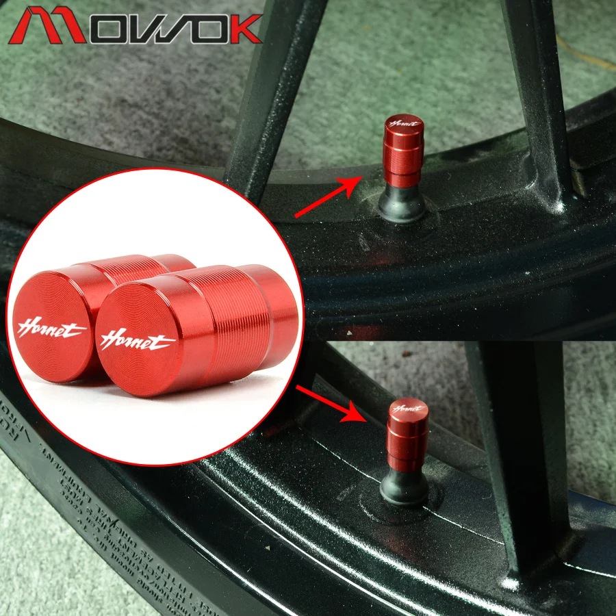 

For HONDA Hornet CB600F CB600 CB599 Goldwing gl1800 Hornet 600 Motorcycle Car Wheel Tire Valve Stem caps