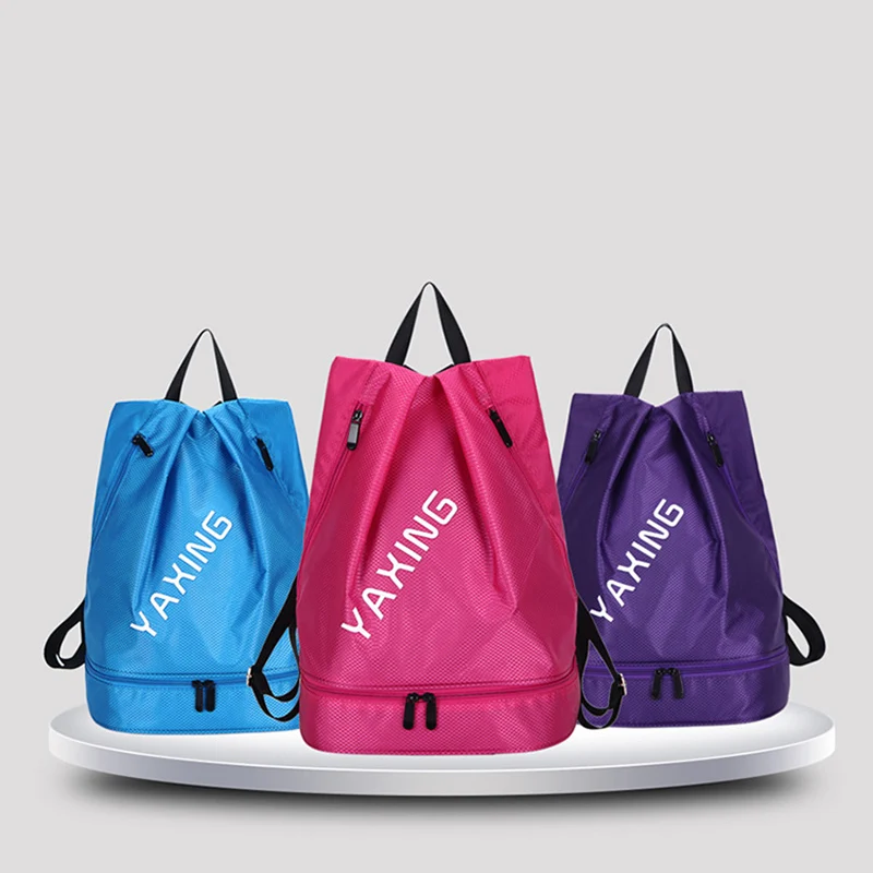 Travel Packing Cubes Dry Wet Separation Backpack With Compartment Storage For Shoes Clothes Organizer For Men Women Swim Bag