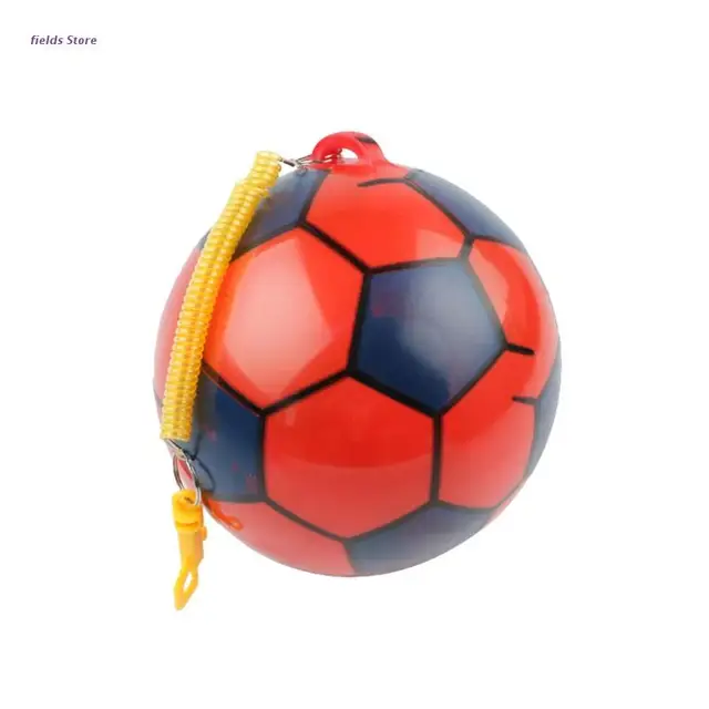 New Inflatable Football With String Sports Kids Toy Ball Juggling Ball Outdoor 6