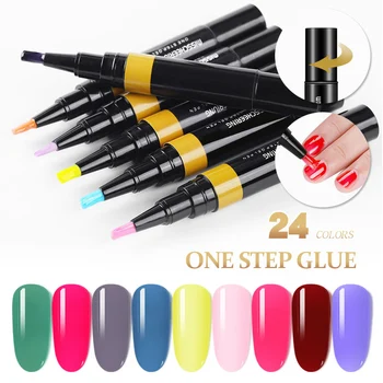 

High Quality One-step Nail Glue Free Primer Free Seal Three-in-one Nail Phototherapy Glue Nail Tool