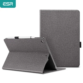 

ESR Case for iPad Pro 12.9/11 2020 2018 11/10.5 Pro iPad 7th/Mini 1 2 3 4 5/iPad Air 1 2 3 4 Oxford Cloth PU Leather Smart Cover