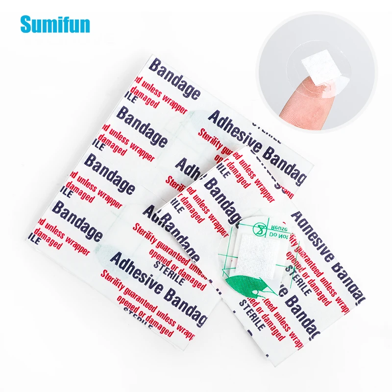 

10/20/30/50Pcs Medical First Aid Bandage Band Aid Wound Dressings Sterile Hemostasis Stickers Heel Cushion Adhesive Plaster Pad