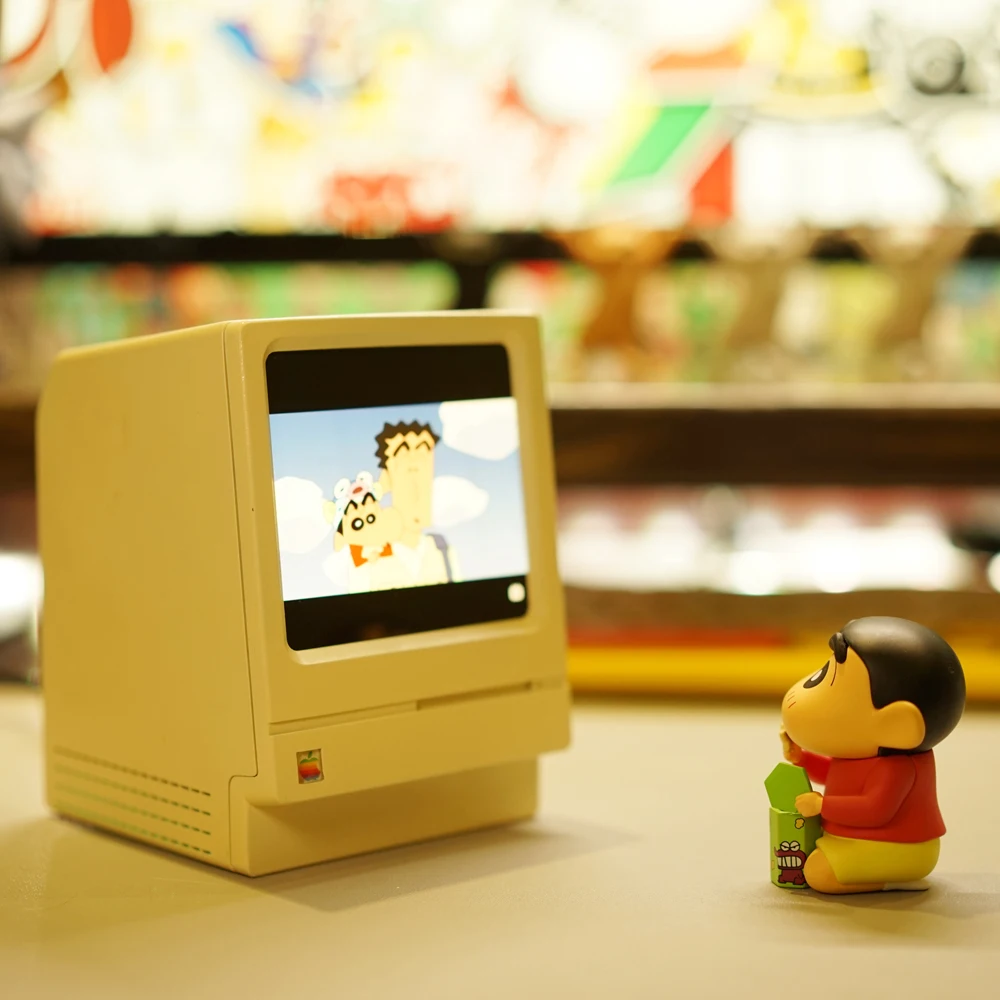 Retro Tv Macintosh Mini Computer Viewedge Computer Schermo Secondario Display Desktop